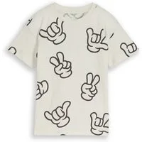TOM TAILOR T-Shirt T-Shirt Oversize T-Shirt mit Muster
