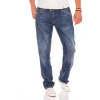 Miracle of Denim Straight-Jeans M.O.D Thomas Comfort Mid Blue