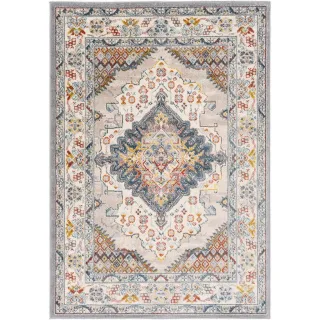 Livabliss Vintage-Teppich, Grau, Textil, Orientalisch, Rechteckig, 200x275 cm, Oeko-Tex® Standard 100, in verschiedenen Größen erhältlich, Teppiche & Böden, Teppiche, Vintage-Teppiche