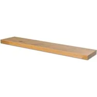 Levandeo® Wandregal, levandeo Wandboard Bobby 100cm Wildeiche Eiche Wandregal Regal Board