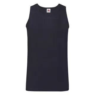 Fruit of the Loom - "Valueweight Athletic" Ärmelloses Oberteil für Herren/Damen Unisex (Marineblau)
