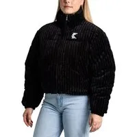 Karl Kani Winterjacke Karl Kani OG Fuzzy Corduroy Short Puffer Jacket