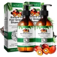 ALIVER Haarshampoo Batana mit Rosmarin Haarwachstum Kopfhaut Pflege anti Haarausfall, 2-tlg., Anti-Frizz, Entwirrend, Feuchtigkeitsspendend