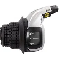 Shimano Schalthebel SHIMANO Drehgriffschalter TOURNEY SL-RS45 Schalthebel 3-fach links für