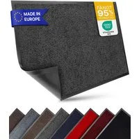 Entrando Fußmatte FIEL, Rechteckig, Höhe: 7 mm, Schmutzfangmatte Innen & Außen waschbar rutschfest dünn saugstark