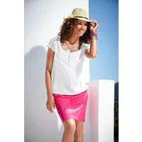 heine T-Shirt Rundhals-Shirt Kurzarm
