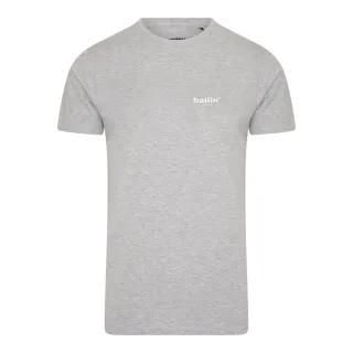 Small Logo Shirt von Ballin Est. 2013 in der farbe Grau und in größe XXL.