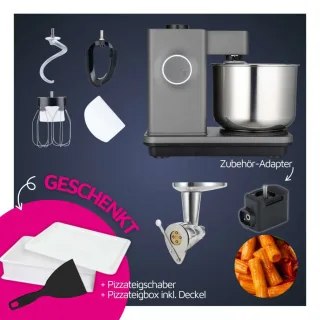Wilfa Probaker Spar-Set mit Pasta Fresca inkl. Tool-Adapter - GRAU...