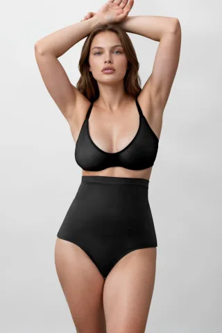 Premium Nahtlose Bauchkontrolle Hohe Taillenslip Shapewear