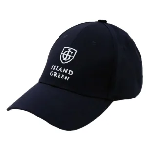 Island Green - Hut Abgerundeter Kopf für Herren - Emblem (Marineblau)