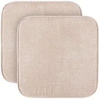 Bestlivings Stuhlkissen Struktur 38x38 cm, verschiedene Farben & Sets, Anti-Rutsch-Rückseite, angenehme Polsterung, für Indoor/Outdoor