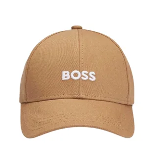 Boss - Baseball-Mütze, Baumwolle (Beige)