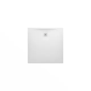 LAUFEN Duschwanne Pro aus Marbond 900x900x30 Ablauf seitlich Weiß, H2109560000001 H2109560000001