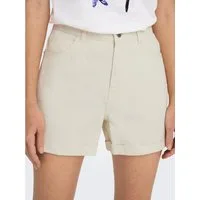 ONLY Shorts ONLVEGA HW MOM DNM SHORTS NOOS Baumwolle, regular fit, High Waist