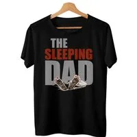 Art & Detail Shirt T-Shirt Vater - The Sleeping Dad Papa Geschenk zum Vatertag