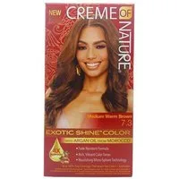 Creme Of Nature Haarfarbe Creme Of Nature Exotic Shine Hair Color Warm Brown 7.3