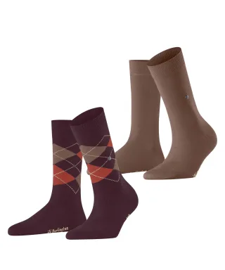 Burlington - Burlington Everyday Mix 2-Pack Damen rose - Gr. - 38.5