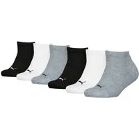 PUMA Sneakersocken PUMA KIDS PLAIN SNEAKER 6P ECOM (6 Paar) mit verstärktem Zehenbereich
