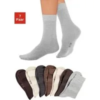 Lavana Basicsocken (Packung, 7-Paar) mit druckfreiem Bündchen