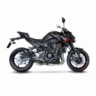 % LeoVince Sportauspuff LV-10 FULL BLACK Kawasaki Z900 (92kW) Bj.2020-2024 EURO5 eintragungsfrei+ABE