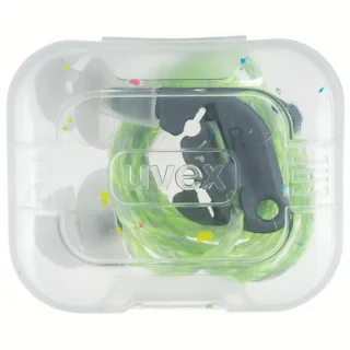 uvex xact-fit multi Gehörschutzstöpsel SNR 26 dB Größe M/L transparent/grau M/L - 2124018