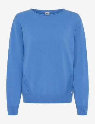 Brax Damen Pullover Style LISA blue heaven, Blau, Gr. 34