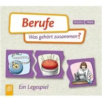 Verlag an der Ruhr Puzzle Berufe - Was gehört zusammen? Ein Legespiel für Menschen mit Demenz, Puzzleteile