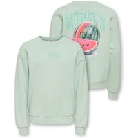 KIDS ONLY Sweatshirt KOGPHILEA LIFE L/S LOOSE UB VD SWT Baumwollmischung, regular fit