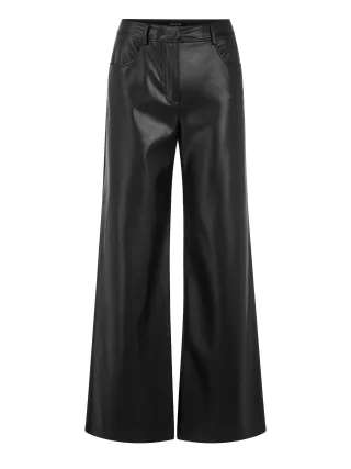Marc Cain Pants - Hose WARRI im Wide Fit und High Waist black new - Gr. - 38