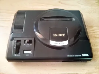 Sega Mega Drive Konsole [inklusive Sega-Controller] schwarz