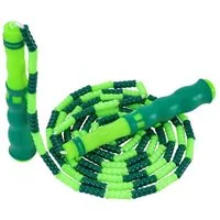 Penelife Springseil Jump Rope Beaded für Kinder und Erwachsene - verstellbares Springseil, Seillänge 280 cm, Länge verstellbar
