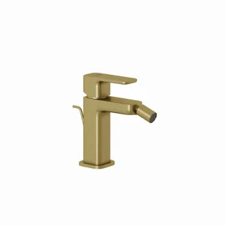 Kludi RENON Bidet-Einhandmischer mit Ablaufgarnitur Brushed Gold (18) PVD, 42216N075 42216N075
