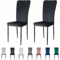 MCC direct Esszimmerstuhl Esszimmerstühle ELLE aus Samt im 2er oder 4er Set (2 St)