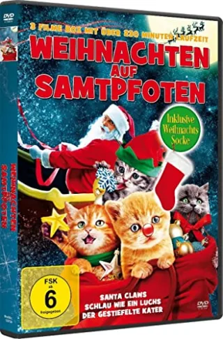 Weihnachten auf Samtpfoten (2015) mit Weihnachtsstrumpf 1 DVD