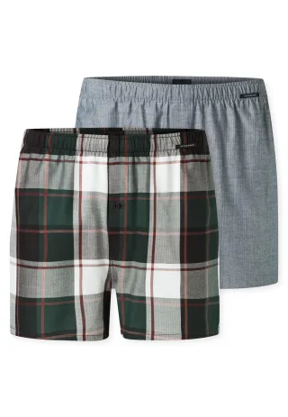 SCHIESSER - 2PACK Boxershorts sortiert 6 - Gr. - 5