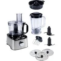 KENWOOD Kompakt-Küchenmaschine Multipro Compact FDM301SS, 800 W, Schneiden, raspeln, kneten, schlagen, verquirlen, zerkleinen, mixen