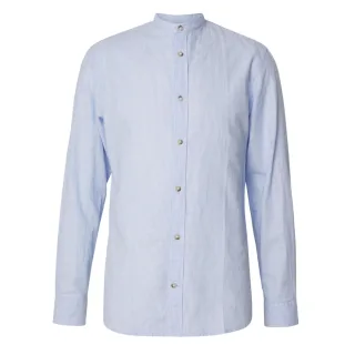 Jack And Jones - Hemd für Herren, Regulär, Langärmlig (Seeblau)