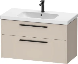 Duravit D-Code Waschtischunterschrank wandhängend Schubk. 2, DC46730BD910000