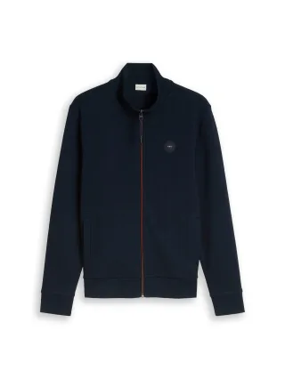 Tom Tailor - Sweatjacke mit Stehkragen sky captain blue - Gr. - S