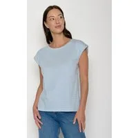 GreenBomb T-Shirt Timid Basic Motiv Basic (1-tlg., 1) lockerer kurzer Schnitt, ohne Ärmel, weicher Fall