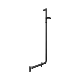 KEUCO AXESS Winkelgriff 90° mit Brauseschieber rechts, Metall, B: 58,1 x H: 130,1 cm, 35006371301 35006371301