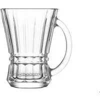 LAV Teeglas Venüs mit Henkel - 6-teiliges Set, 150 ml pro Glas, 6-tlg., Glas, 6-teilig, 150 ml