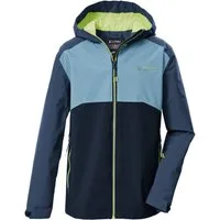 Killtec Funktionsjacke KOS 147 BYS JCKT Kinderjacke, wasserdicht, Colourblock, Teflon EcoElite™ imprägniert