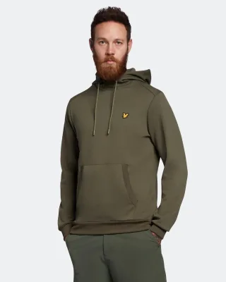 Lyle & Scott Golf-Hoodie in Grün