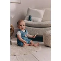 Next Body & Hose Baby Latzhose aus Webmaterial und Bodysuit im Set (2-tlg)