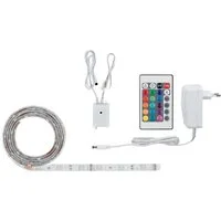 Paulmann LED-Streifen SimpLED 1,5m RGB 12W Weiß Metall Kst, 1-flammig