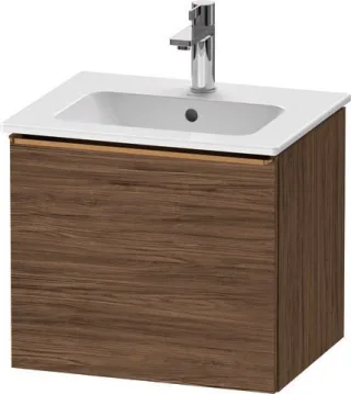 Duravit D-Neo Waschtischunterbau wandhängend Nussbaum dunkel Matt 510x402x440 mm - DE4260004210000 DE4260004210000
