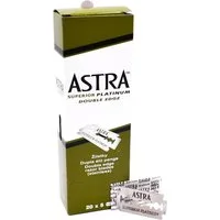 Gillette Rasierklingen ASTRA Platinum Double Edge Rasierklingen 20x5