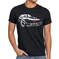 style3 T-Shirt K.I.T.T. Encounter michael knight 2000 black rider