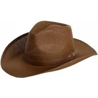 Caspar Cowboyhut HT009 Herren Hut mit braunem Gürtelband